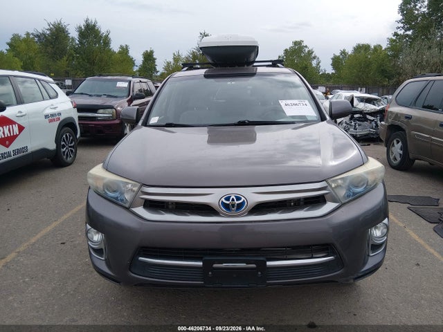Aukcja sprzedaży 2013 Toyota Highlander Hybrid Base V6, vin: JTEBC3EH8D2015268, numer aukcji: 46206734
