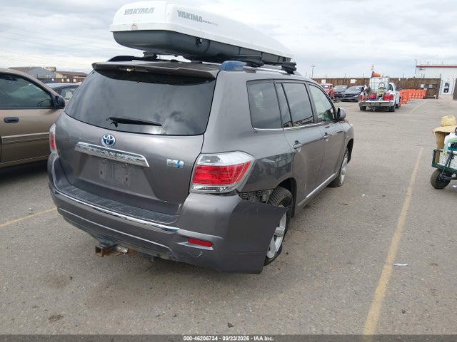 Aukcja sprzedaży 2013 Toyota Highlander Hybrid Base V6, vin: JTEBC3EH8D2015268, numer aukcji: 46206734