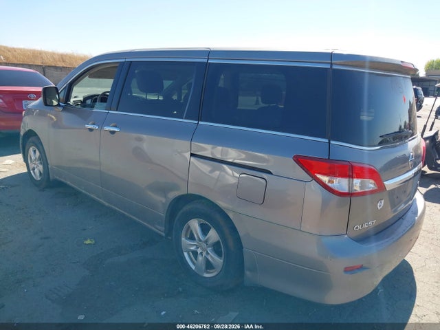 Продажа на аукционе авто 2012 Nissan Quest Sv, vin: JN8AE2KP5C9051414, номер лота: 46206782
