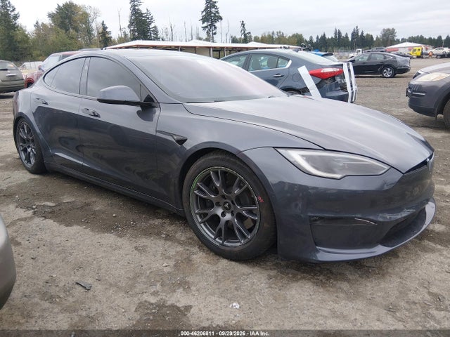 5YJSA1E68NF482881 Tesla Model S Plaid Tri Motor All-wheel Drive