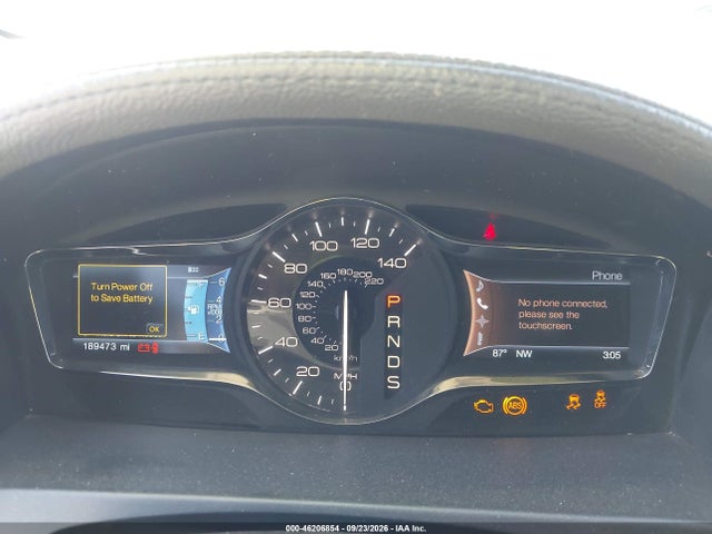 46206854 :رقم المزاد ، 2LMDJ6JK5DBL32943 vin ، 2013 Lincoln Mkx مزاد بيع
