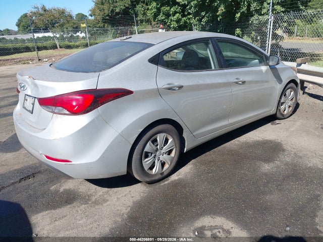 46206891 :رقم المزاد ، 5NPDH4AEXGH740681 vin ، 2016 Hyundai Elantra Se مزاد بيع