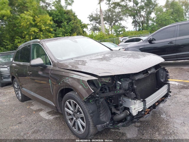 2019 Audi Q7 45 Premium/45 Se Premium მანქანა იყიდება აუქციონზე, vin: WA1LHAF72KD038321, აუქციონის ნომერი: 46206918