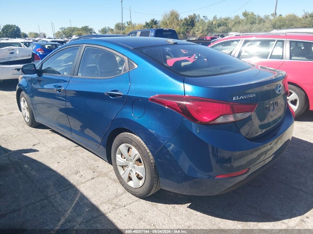 Продаж на аукціоні авто 2016 Hyundai Elantra Se, vin: KMHDH4AEXGU599368, номер лоту: 46207144