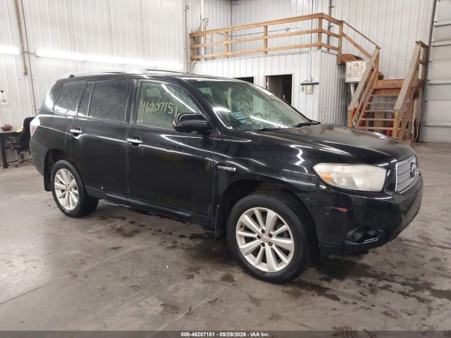 2008 Toyota Highlander Hybrid მანქანა იყიდება აუქციონზე, vin: JTEEW41A082016343, აუქციონის ნომერი: 46207151