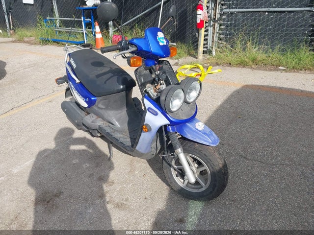 46207170 :رقم المزاد ، LPRSA20A62A000389 vin ، 2002 Yamaha Yw50 Ap Zuma مزاد بيع