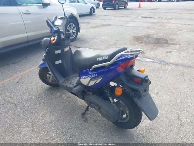 46207170 :رقم المزاد ، LPRSA20A62A000389 vin ، 2002 Yamaha Yw50 Ap Zuma مزاد بيع