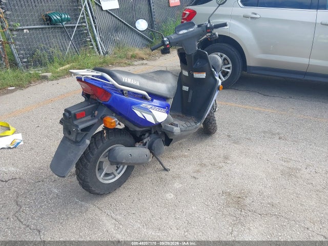 46207170 :رقم المزاد ، LPRSA20A62A000389 vin ، 2002 Yamaha Yw50 Ap Zuma مزاد بيع
