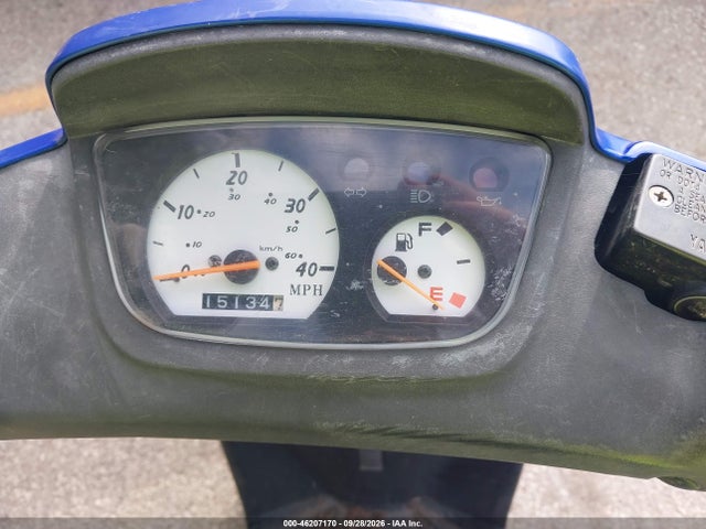 46207170 :رقم المزاد ، LPRSA20A62A000389 vin ، 2002 Yamaha Yw50 Ap Zuma مزاد بيع
