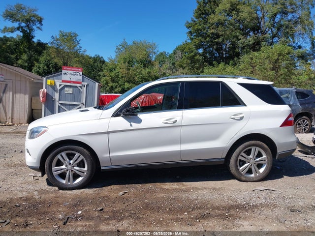 46207202 :رقم المزاد ، 4JGDA5HB8EA292494 vin ، 2014 Mercedes-benz M-class Ml 350 مزاد بيع