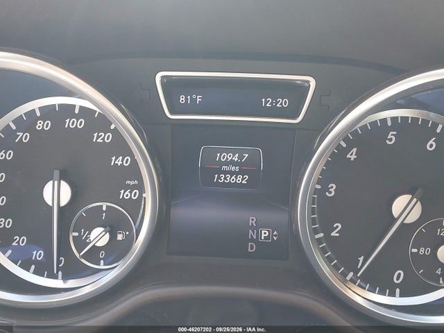 46207202 :رقم المزاد ، 4JGDA5HB8EA292494 vin ، 2014 Mercedes-benz M-class Ml 350 مزاد بيع