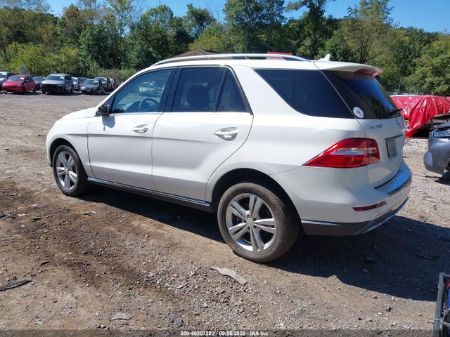 46207202 :رقم المزاد ، 4JGDA5HB8EA292494 vin ، 2014 Mercedes-benz M-class Ml 350 مزاد بيع