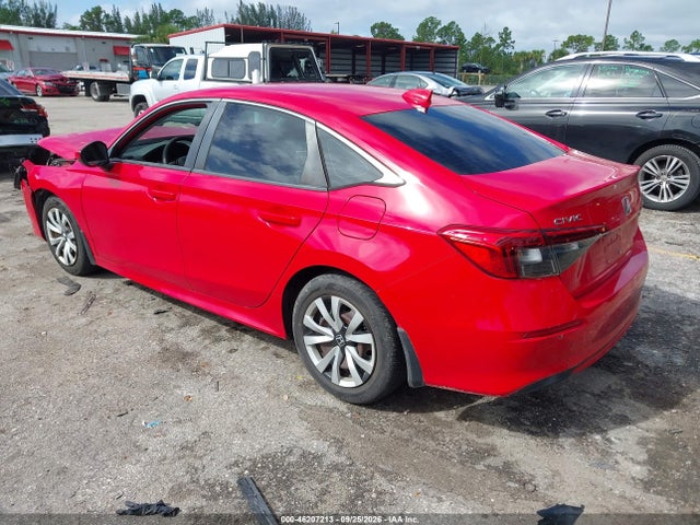 Продажа на аукционе авто 2022 Honda Civic Lx, vin: 2HGFE2F21NH509129, номер лота: 46207213