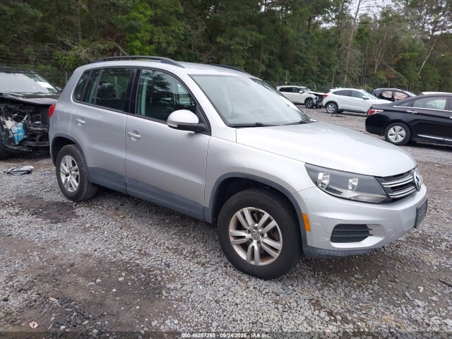 2016 Volkswagen Tiguan S მანქანა იყიდება აუქციონზე, vin: WVGAV7AX0GW545743, აუქციონის ნომერი: 46207260