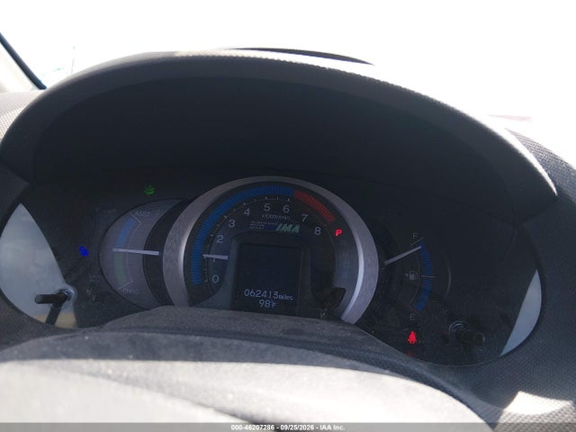 2010 Honda Insight Ex მანქანა იყიდება აუქციონზე, vin: JHMZE2H72AS036721, აუქციონის ნომერი: 46207286