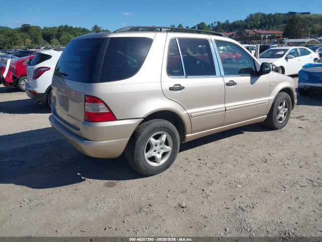 Продажа на аукционе авто 2001 Mercedes-benz Ml 320, vin: 4JGAB54E91A239622, номер лота: 46207290