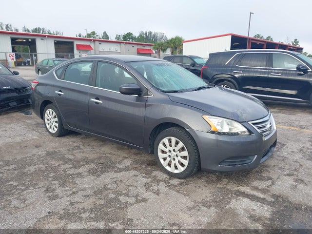 46207325 :رقم المزاد ، 3N1AB7AP1EL656336 vin ، 2014 Nissan Sentra Sv مزاد بيع