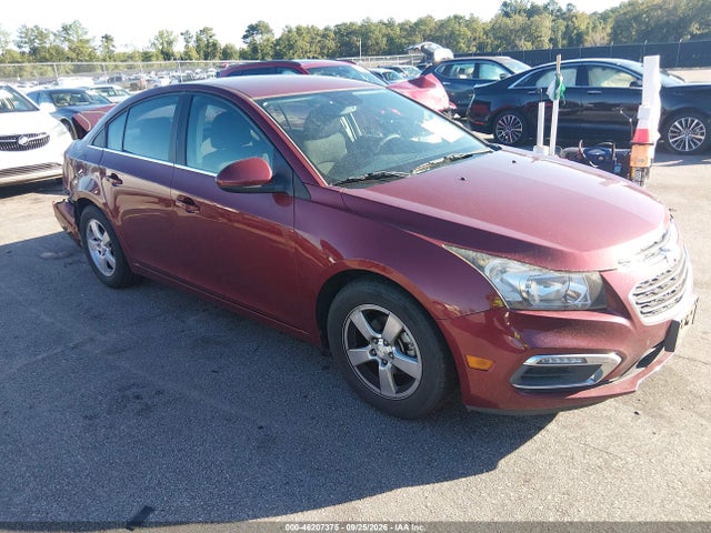 Aukcja sprzedaży 2016 Chevrolet Cruze Limited 1lt Auto, vin: 1G1PE5SB7G7126846, numer aukcji: 46207375