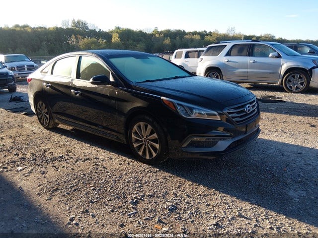2015 Hyundai Sonata Sport მანქანა იყიდება აუქციონზე, vin: 5NPE34AF7FH072168, აუქციონის ნომერი: 46207468