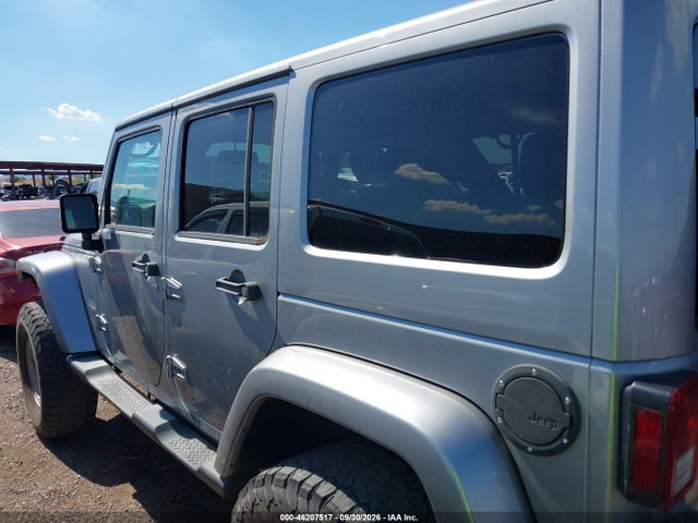 46207517 :رقم المزاد ، 1C4BJWEGXEL253699 vin ، 2014 Jeep Wrangler Unlimited Sahara مزاد بيع