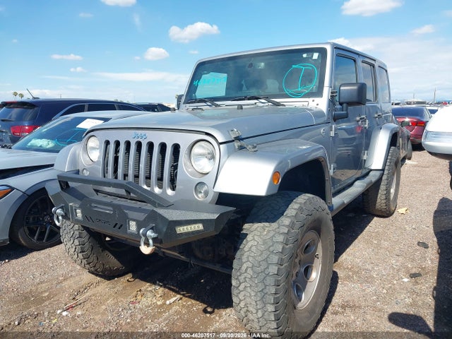 46207517 :رقم المزاد ، 1C4BJWEGXEL253699 vin ، 2014 Jeep Wrangler Unlimited Sahara مزاد بيع