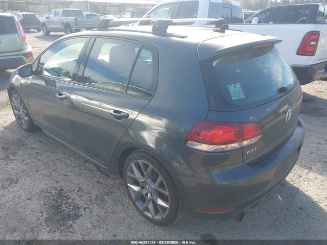 46207547 :رقم المزاد ، WVWHD7AJ7DW123630 vin ، 2013 Volkswagen Gti Sunroof   Navi مزاد بيع