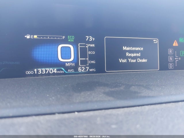 46207668 :رقم المزاد ، JTDKARFP0J3090989 vin ، 2018 Toyota Prius Prime Plus مزاد بيع