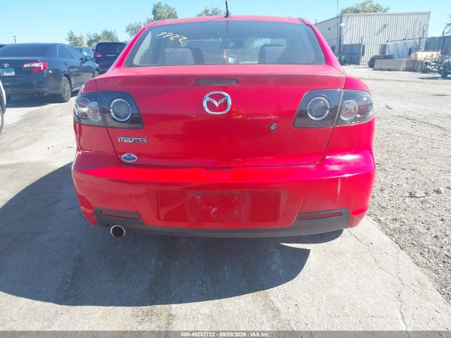 46207722 :رقم المزاد ، JM1BK32F681803780 vin ، 2008 Mazda Mazda3 I مزاد بيع