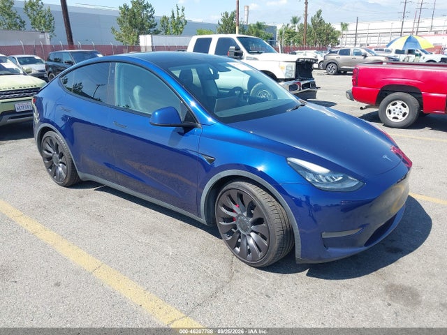 Auction sale of the 2021 Tesla Model Y Performance Dual Motor All-wheel Drive, vin: 5YJYGDEF3MF098600, lot number: 46207788