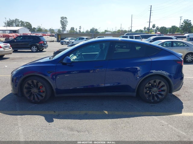 46207788 :رقم المزاد ، 5YJYGDEF3MF098600 vin ، 2021 Tesla Model Y Performance Dual Motor All-wheel Drive مزاد بيع