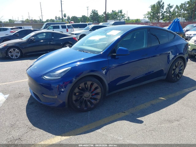 46207788 :رقم المزاد ، 5YJYGDEF3MF098600 vin ، 2021 Tesla Model Y Performance Dual Motor All-wheel Drive مزاد بيع