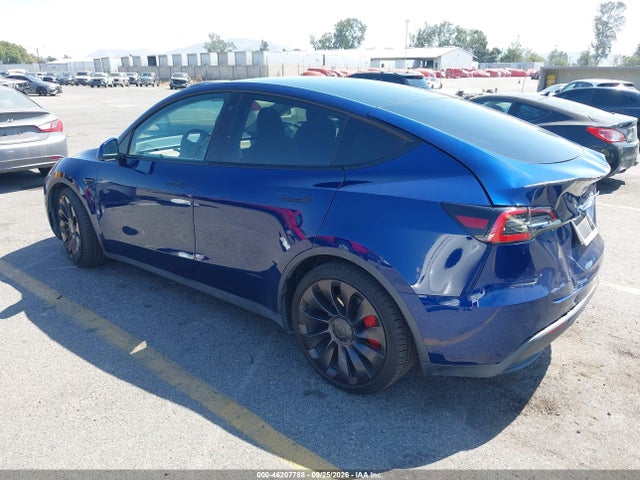 46207788 :رقم المزاد ، 5YJYGDEF3MF098600 vin ، 2021 Tesla Model Y Performance Dual Motor All-wheel Drive مزاد بيع