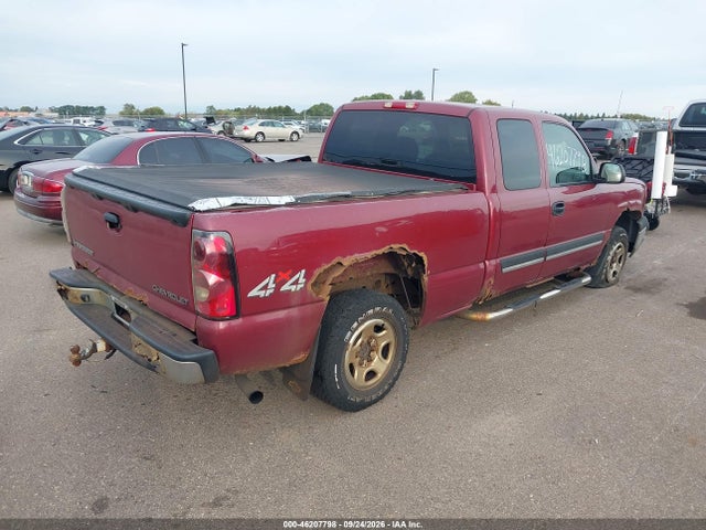 46207798 :رقم المزاد ، 1GCEK19V34E391058 vin ، 2004 Chevrolet Silverado 1500 Ls مزاد بيع
