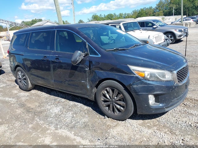 2015 Kia Sedona Sx მანქანა იყიდება აუქციონზე, vin: KNDMC5C14F6050044, აუქციონის ნომერი: 46207824