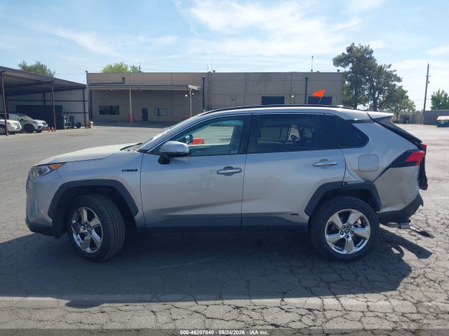 2019 Toyota Rav4 Hybrid Limited მანქანა იყიდება აუქციონზე, vin: 2T3DWRFVXKW025039, აუქციონის ნომერი: 46207840