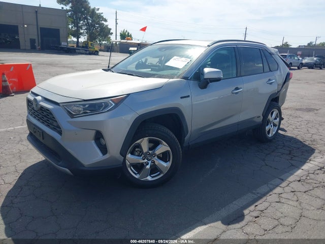 2019 Toyota Rav4 Hybrid Limited მანქანა იყიდება აუქციონზე, vin: 2T3DWRFVXKW025039, აუქციონის ნომერი: 46207840