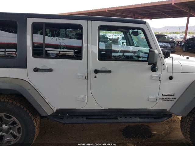 Aukcja sprzedaży 2014 Jeep Wrangler Unlimited Sport, vin: 1C4BJWDG2EL194424, numer aukcji: 46207890
