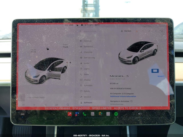 Продаж на аукціоні авто 2018 Tesla Modelo 3 Long Range/mid Range, vin: 5YJ3E1EA7JF154682, номер лоту: 46207971