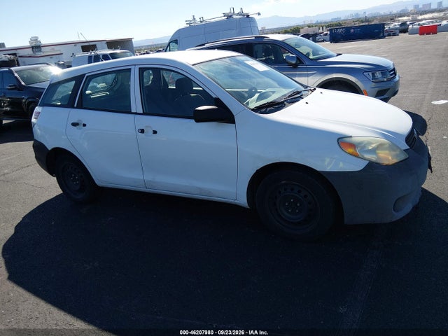 2006 Toyota Matrix მანქანა იყიდება აუქციონზე, vin: 2T1KR32E66C599316, აუქციონის ნომერი: 46207980