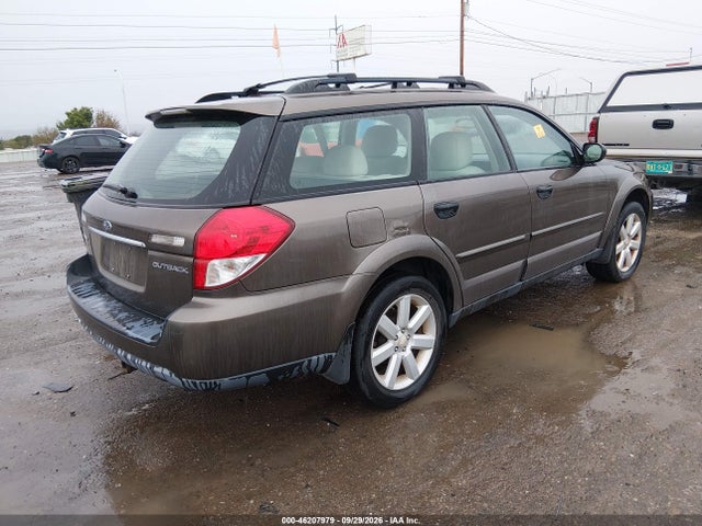 Aukcja sprzedaży 2008 Subaru Outback (natl) I/ll Bean W/nav/ll Bean W/nav/vdc, vin: 4S4BP61C787341751, numer aukcji: 46207979