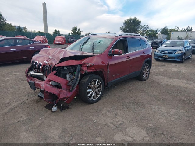 46207982 :رقم المزاد ، 1C4PJMDS2GW120243 vin ، 2016 Jeep Cherokee Limited مزاد بيع