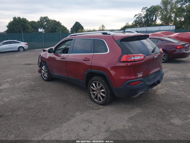 46207982 :رقم المزاد ، 1C4PJMDS2GW120243 vin ، 2016 Jeep Cherokee Limited مزاد بيع