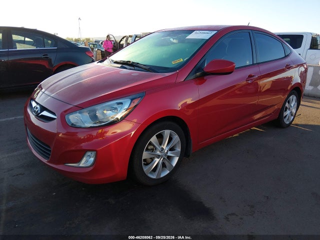 2012 Hyundai Accent Gls მანქანა იყიდება აუქციონზე, vin: KMHCU4AE5CU187912, აუქციონის ნომერი: 46208062