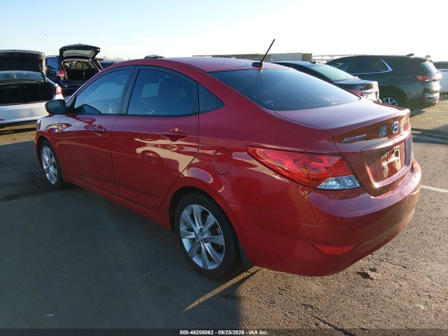 2012 Hyundai Accent Gls მანქანა იყიდება აუქციონზე, vin: KMHCU4AE5CU187912, აუქციონის ნომერი: 46208062