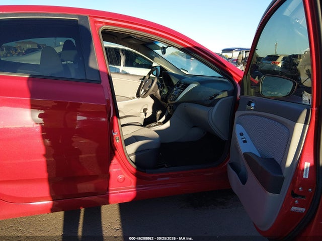 2012 Hyundai Accent Gls მანქანა იყიდება აუქციონზე, vin: KMHCU4AE5CU187912, აუქციონის ნომერი: 46208062