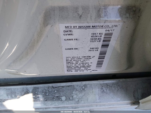 Nissan Altima 2.5 S 2017 1N4AL3AP9HC248286 Image 9