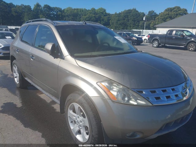 Продаж на аукціоні авто 2004 Nissan Murano Sl, vin: JN8AZ08T04W224997, номер лоту: 46208074