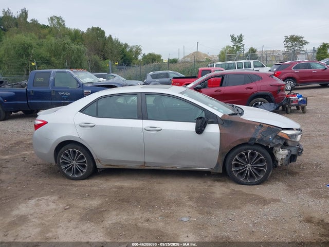 Продаж на аукціоні авто 2015 Toyota Corolla S Plus, vin: 2T1BURHE5FC378878, номер лоту: 46208090