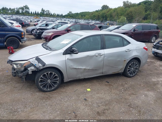 Продаж на аукціоні авто 2015 Toyota Corolla S Plus, vin: 2T1BURHE5FC378878, номер лоту: 46208090