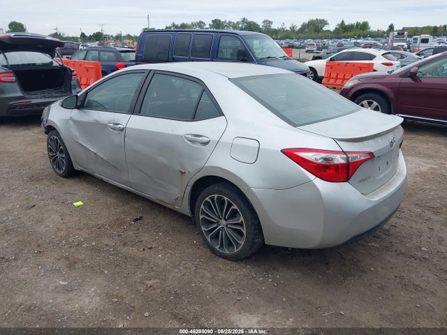 Продаж на аукціоні авто 2015 Toyota Corolla S Plus, vin: 2T1BURHE5FC378878, номер лоту: 46208090